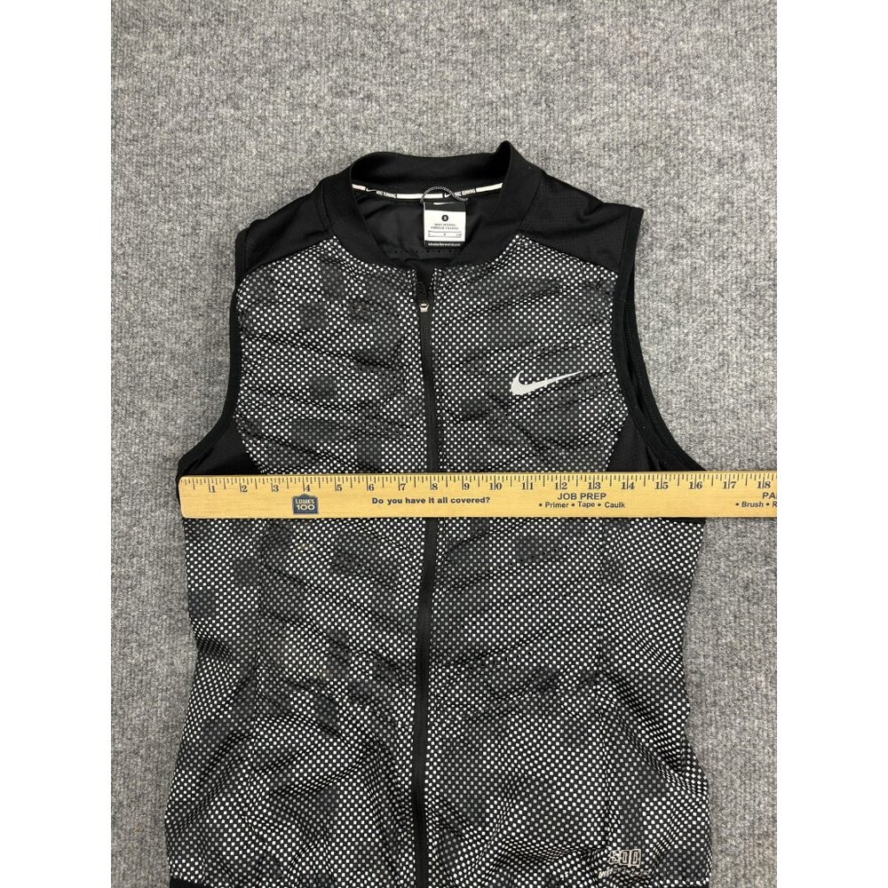 Nike Aeroloft 800 3M‎ Vest Womens S Insulated Running Reflective Down - Picture 3 of 7